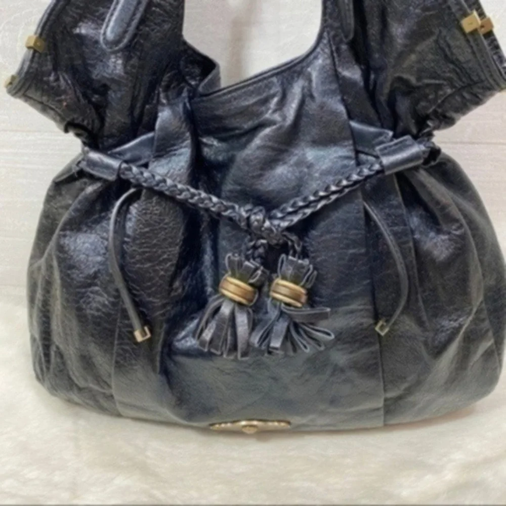Elliott Lucca Sintra Soft Leather Large Tote Color Black